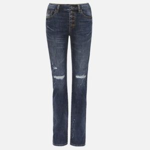 Cabi Button Fly Straight Jean